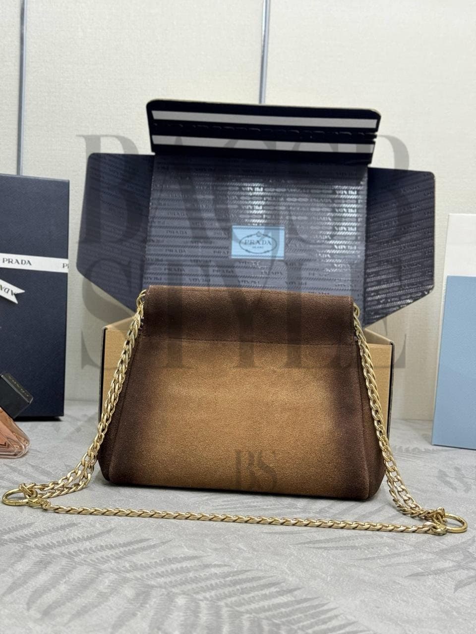 PRADA ENCHAÎNÉ MINI BAG 1BC263 (22*18*11.5cm) — Bags