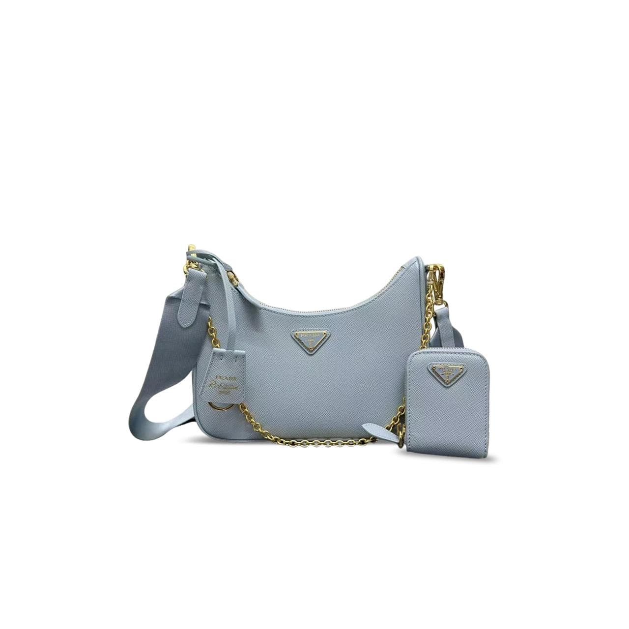 PRADA RE-EDITION 2005 SAFFIANO LEATHER BAG 1BH204 (22*18*6cm) — Bags
