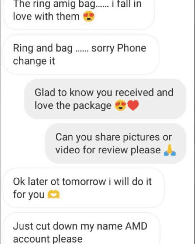 Customer review