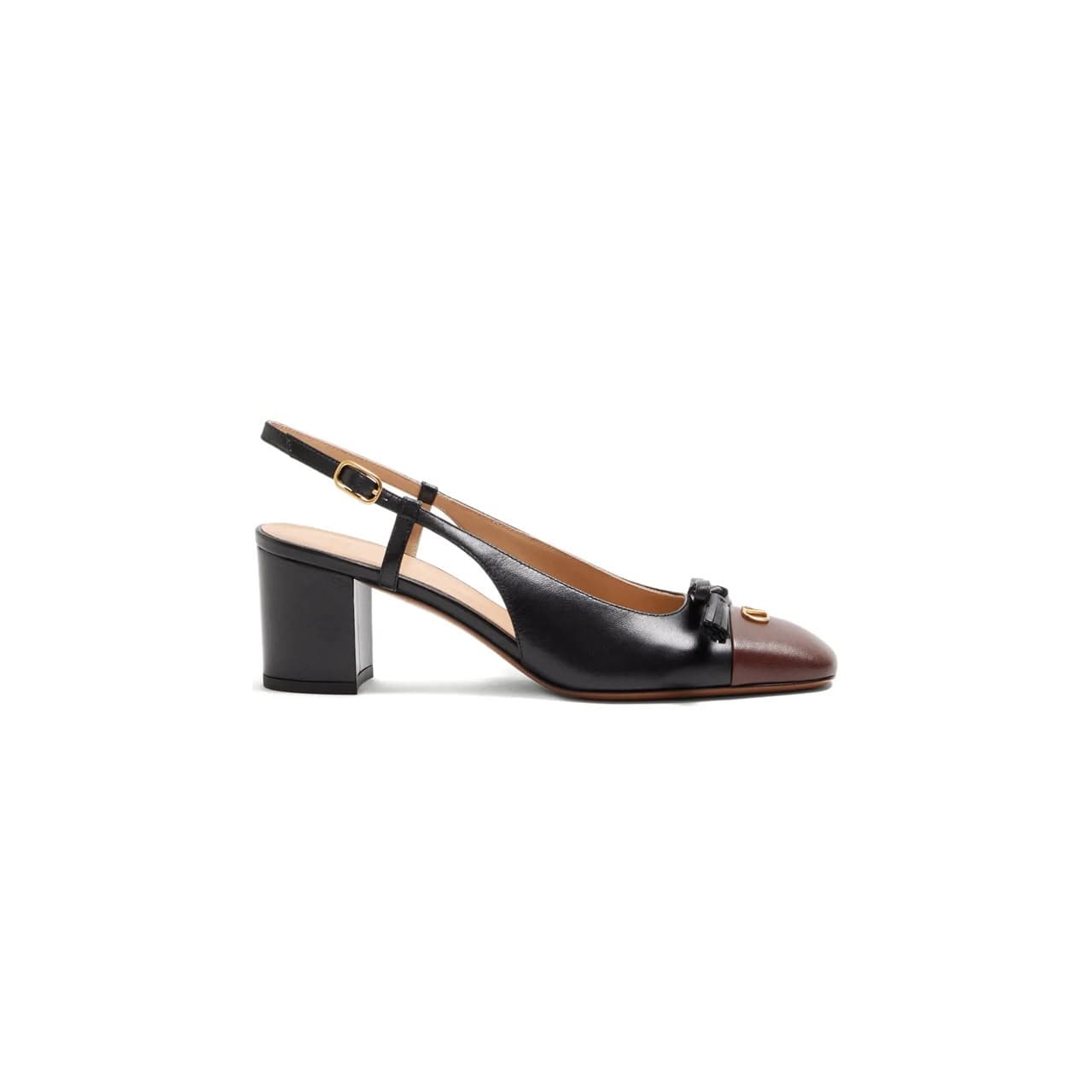 VALENTINO GARAVANI DU ROI ANKLE-STRAP MID-HEEL SHOES 6CM — Shoes