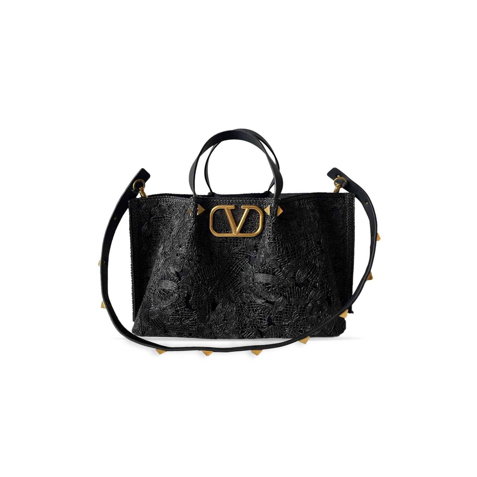 VALENTINO GARAVANI VLOGO SIGNATURE TOTE (35*25*17cm) — Bags