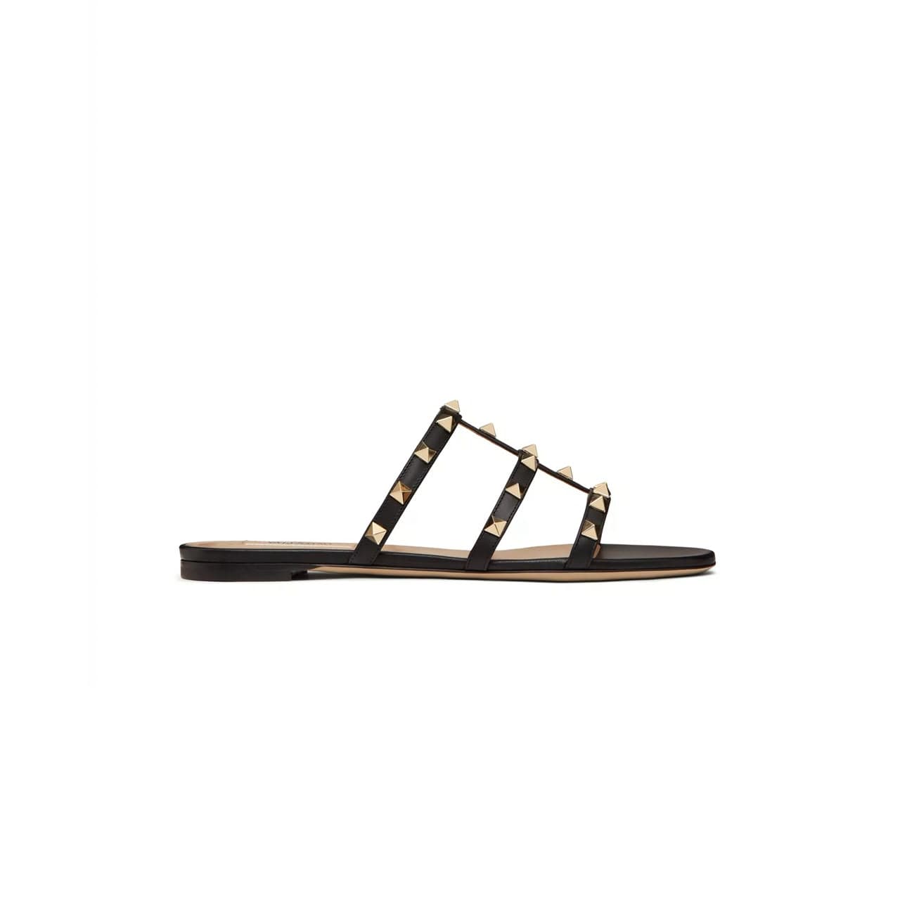 valentino Rockstud Flat Slide Sandal 5W2S0C49VOD_0NOذذذذذ
