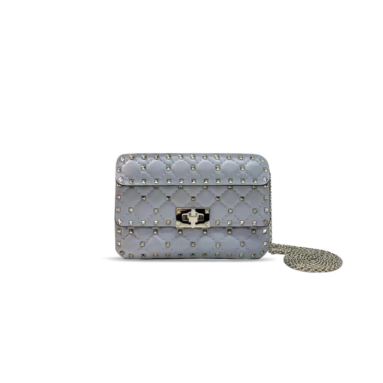 VALENTINO SMALL NAPPA ROCKSTUD SPIKE BAG 5W2B0123NAPI18 (20*11.5*5cm) — Bags