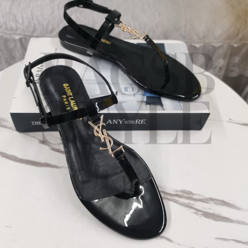 YSL CASSANDRA SANDALS 6598172ZEJJ1000 — Shoes