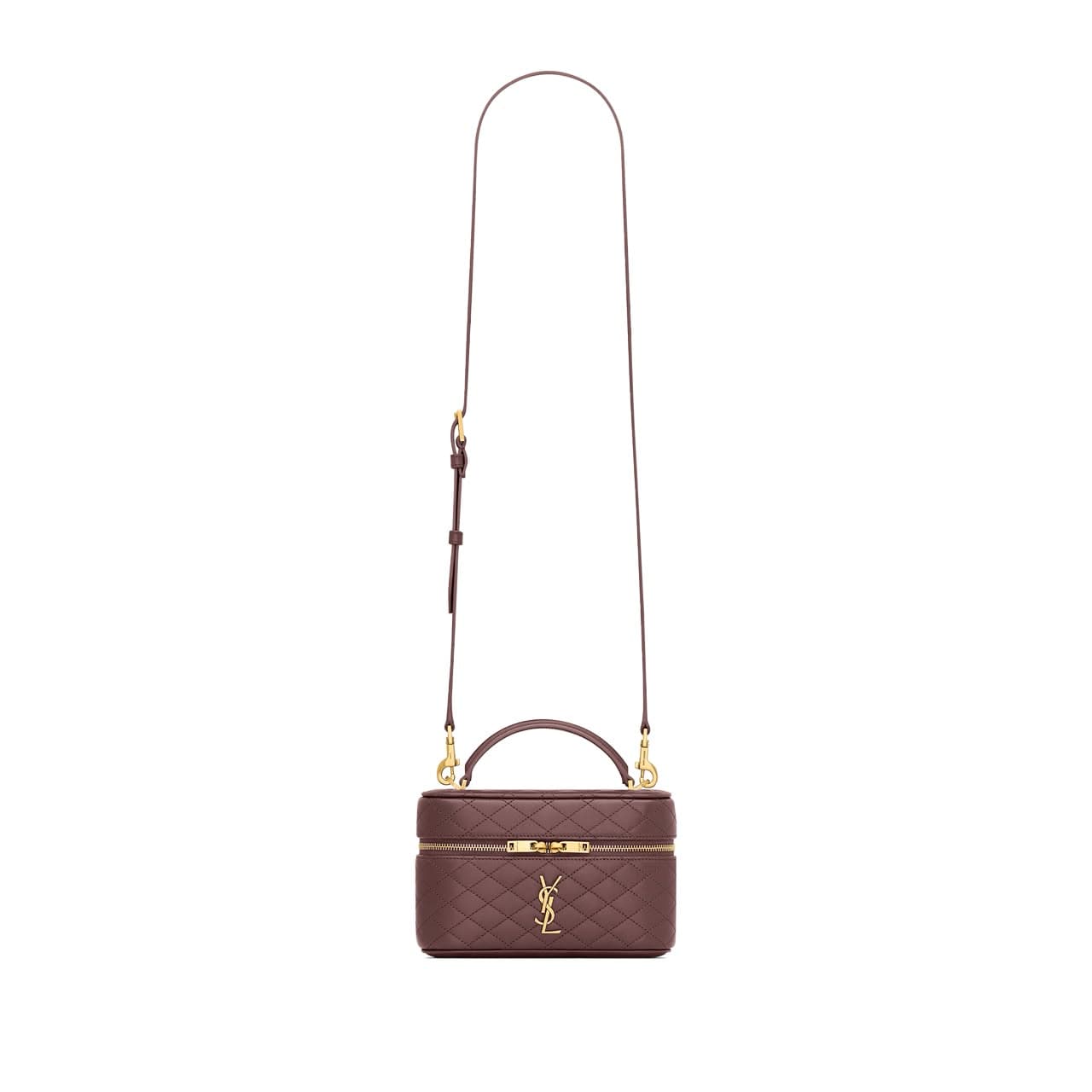 YSL GABY VANITY BAG IN LAMBSKIN 766731 (18*11*6.5cm) — Bags