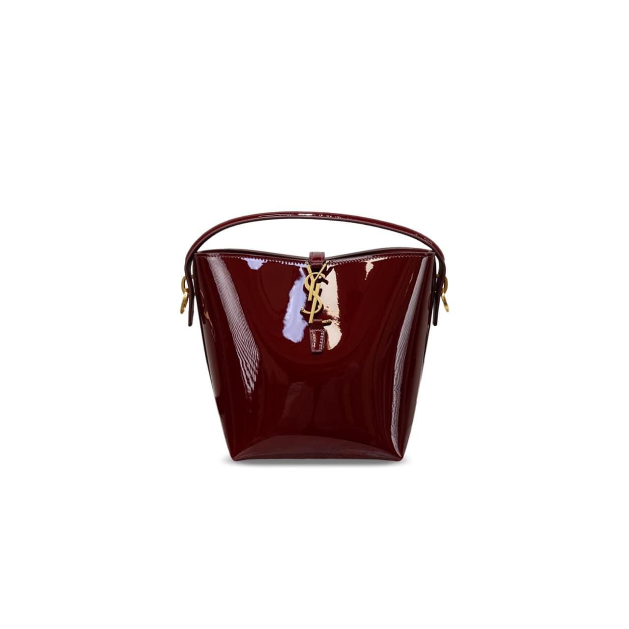 YSL LE 37 SMALL IN PATENT LEATHER 749036 (20*17*13cm) — Bags