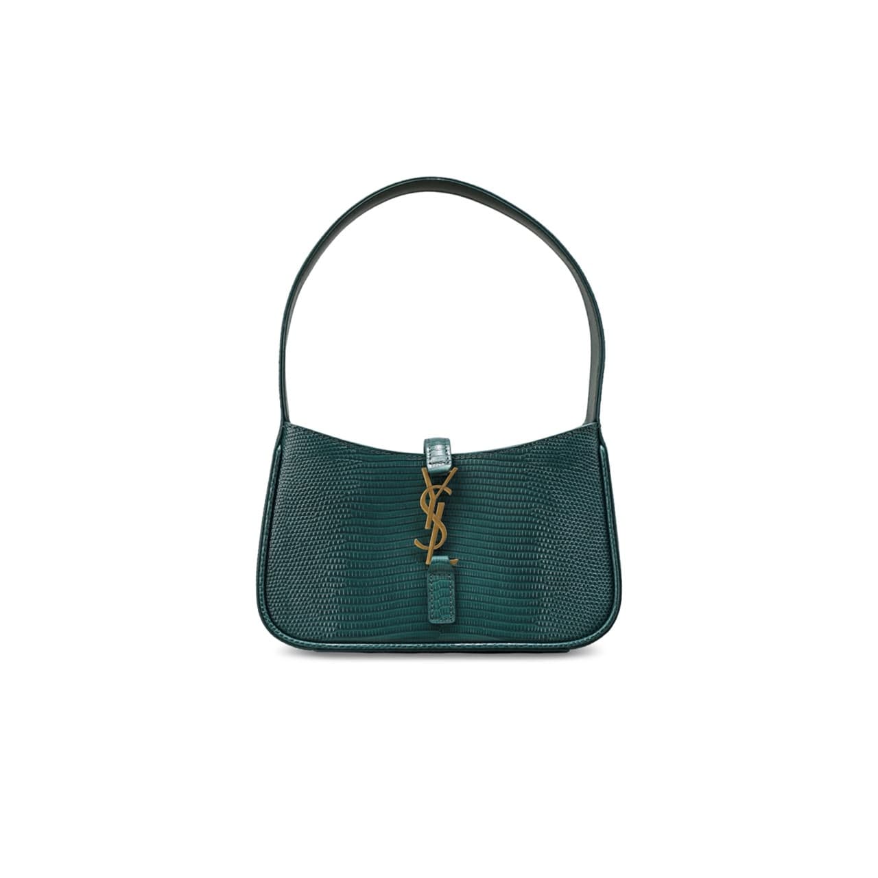 YSL LE 5 À 7 IN LIZARD-EMBOSSED LEATHER 710310 (19*11.5*4.5cm) — Bags