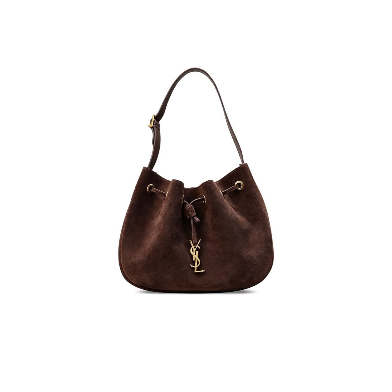 YSL PARIS VII HOBO BAG IN SUEDE 796626 (30*25*3cm) — Bags