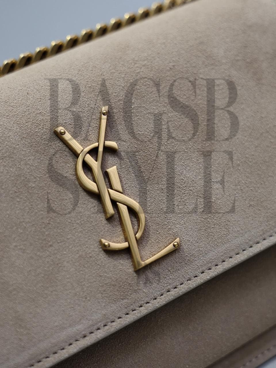 YSL SUNSET MEDIUM IN SUEDE 422906 (22*16*8cm) — Bags