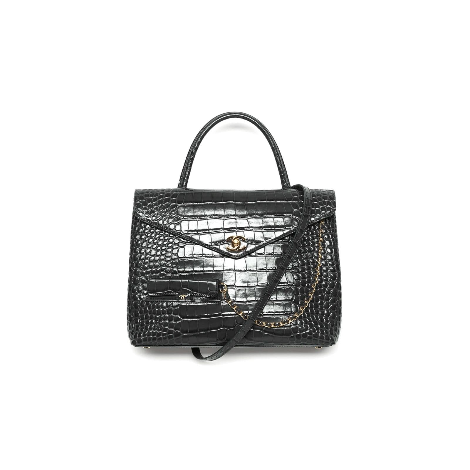 CHANEL MAXI FLAP BAG WITH TOP HANDLE AS6309 (31*24*9cm) — Bags