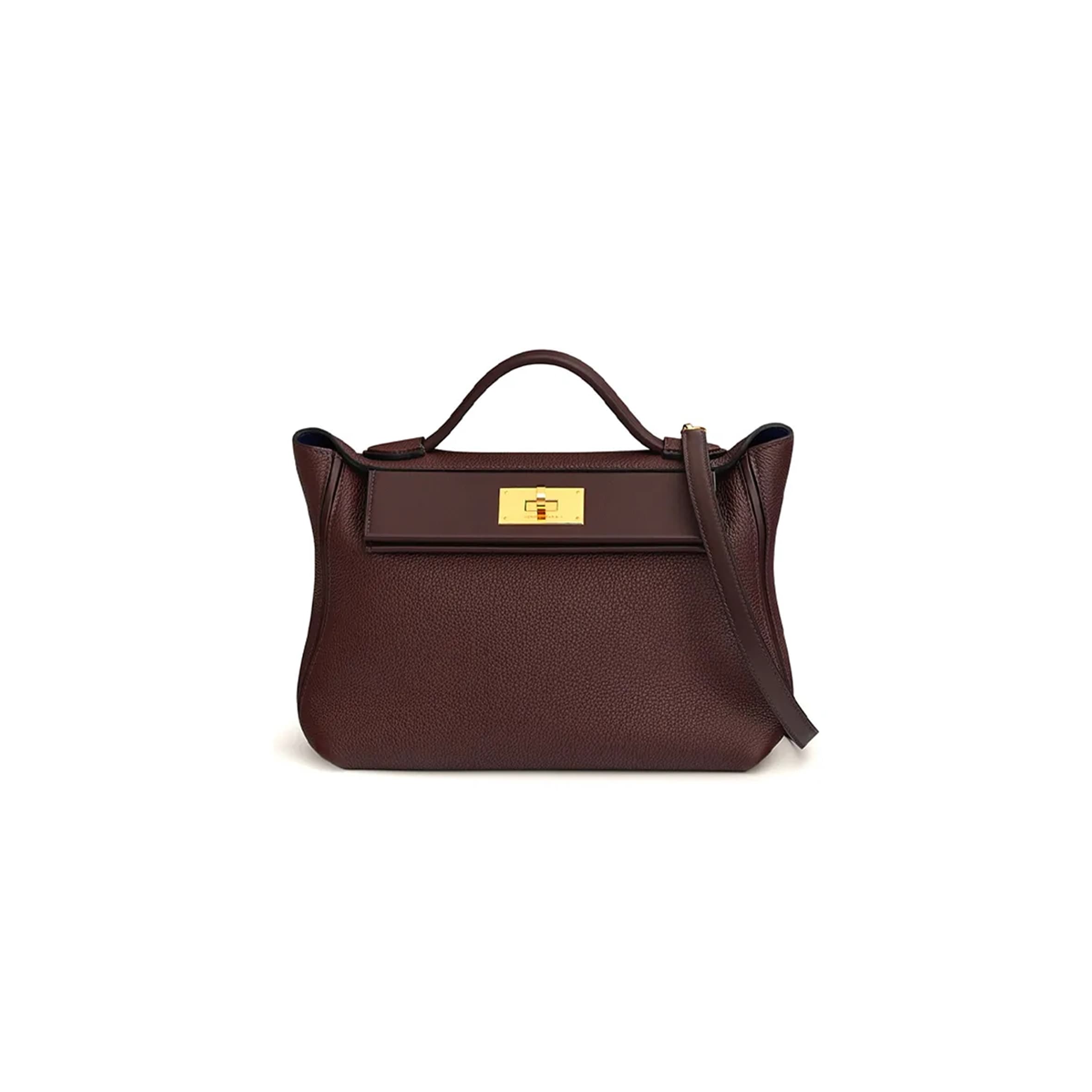 HERMÈS MASTER 2424 29 TOGO AND SWIFT GOLD HARDWARE (29*27*14cm) — Bags