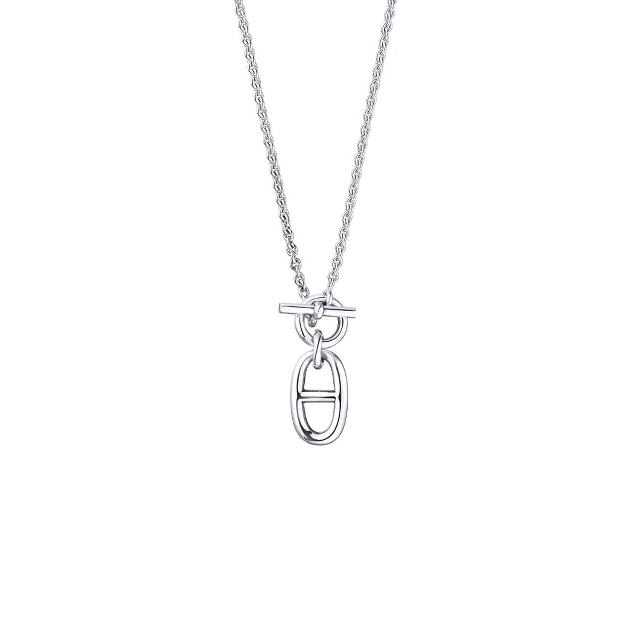HERMES CHAÎNE D'ANCRE NECKLACE H104141B — Accessories