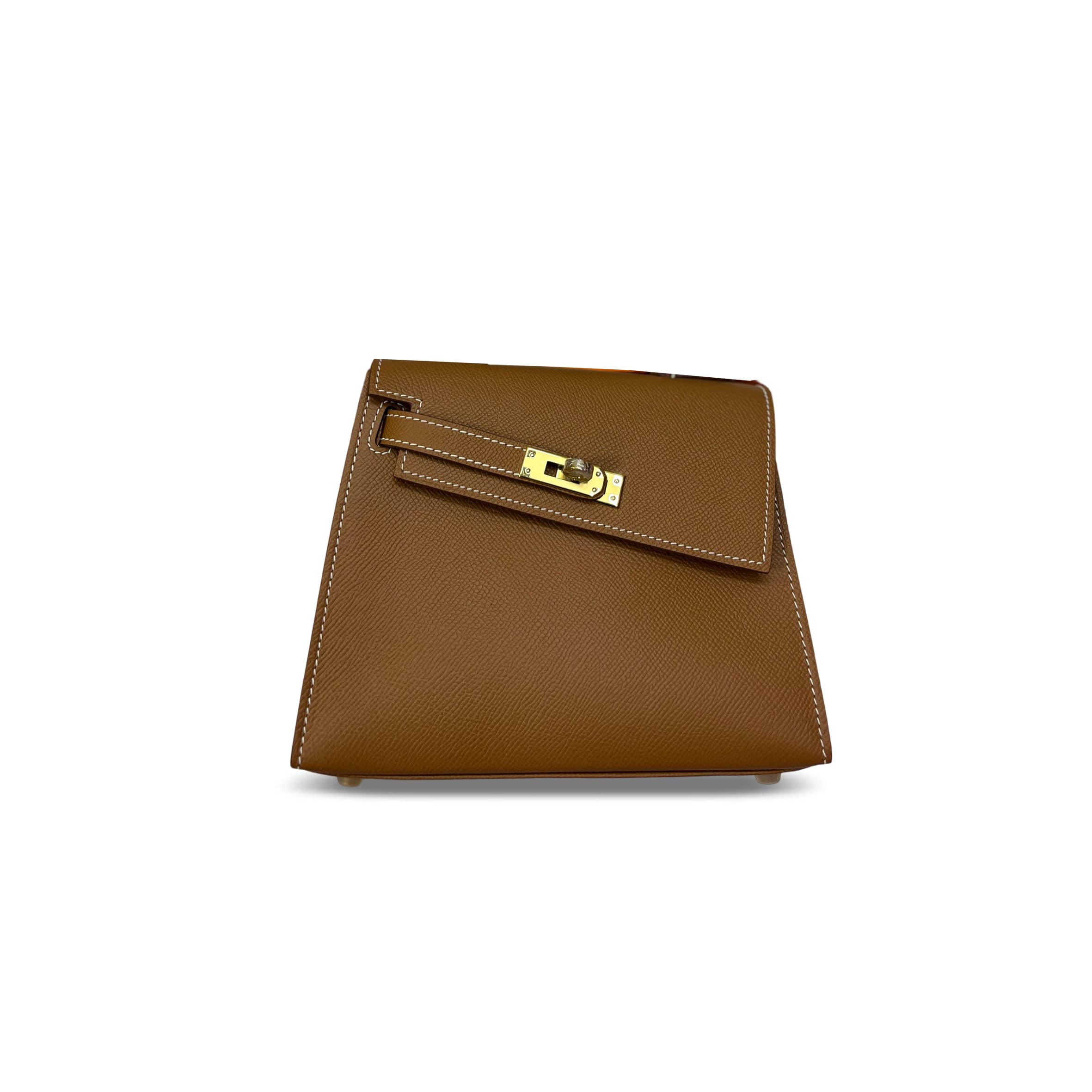 HERMES MINI KELLY DESORDRE GOLD EPSOM (20*14.5*10cm) — Bags