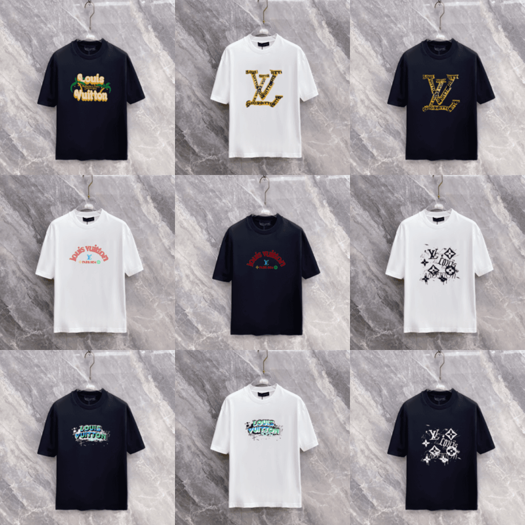 Louis Vuitton 2026 Premium Crew Neck T-Shirt – High-Quality Unisex Luxury Cotton Tee — Clothes