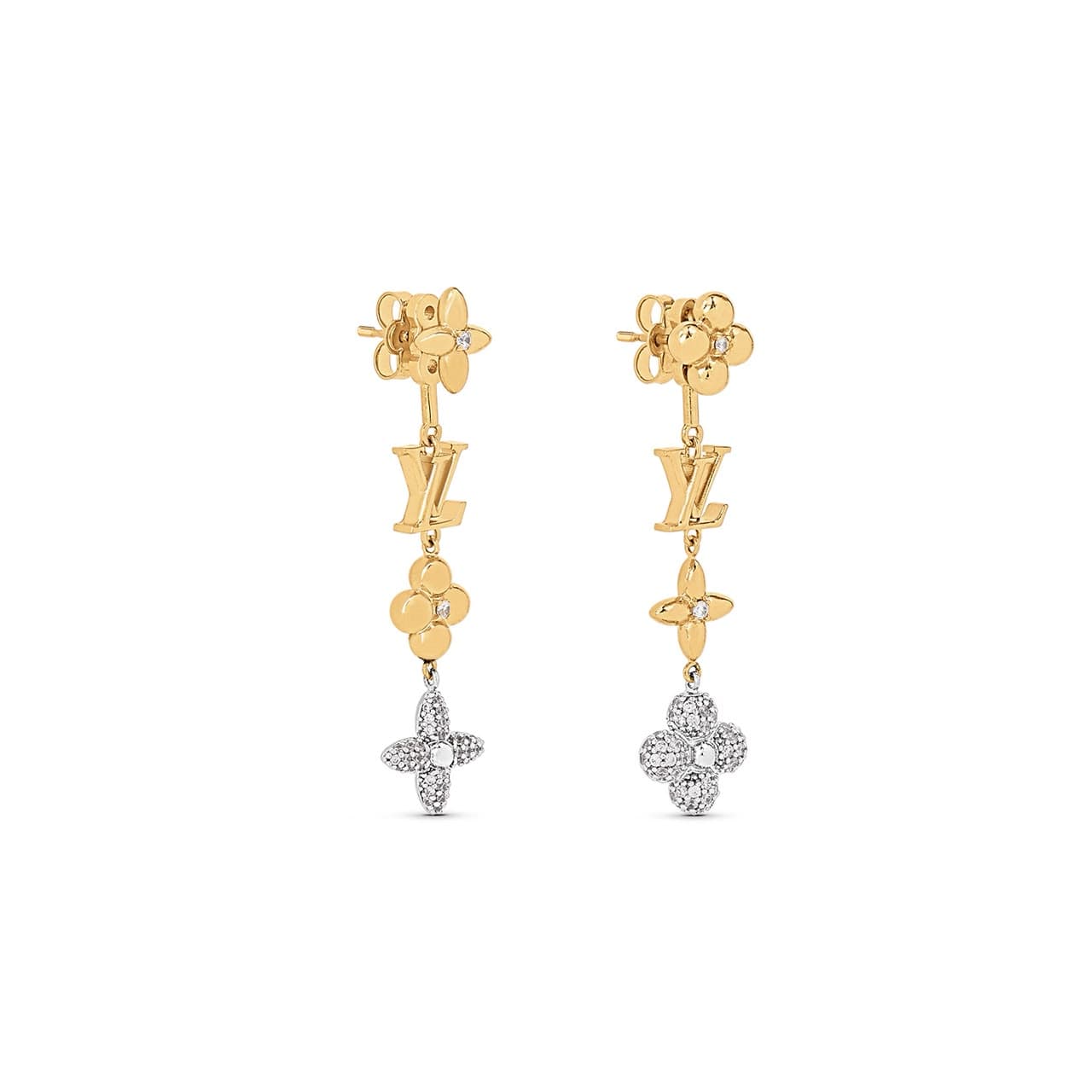 LOUIS VUITTON LV GRAM EARRINGS M01262 — Accessories