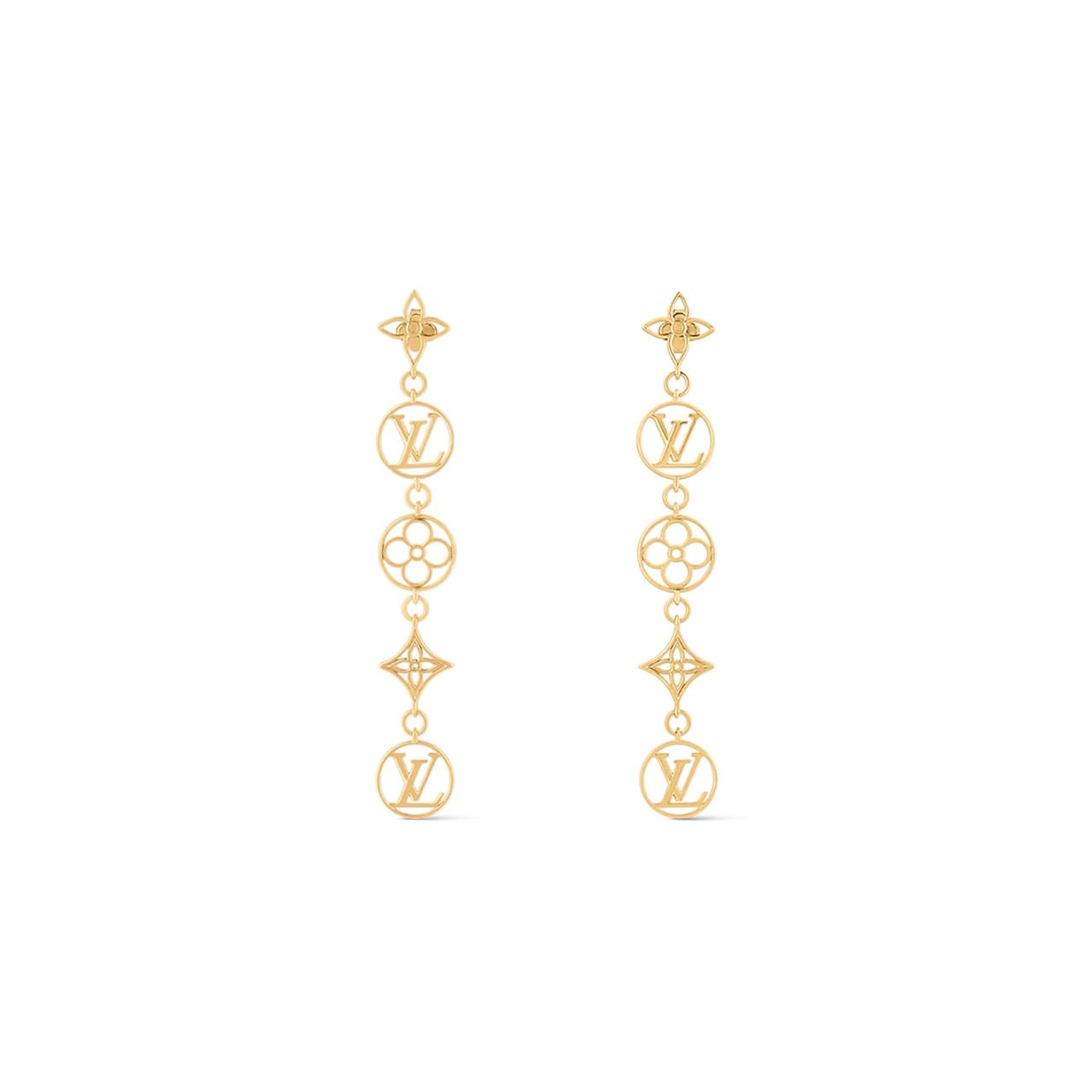 LOUIS VUITTON LV LACE EARRINGS M01072 — Accessories