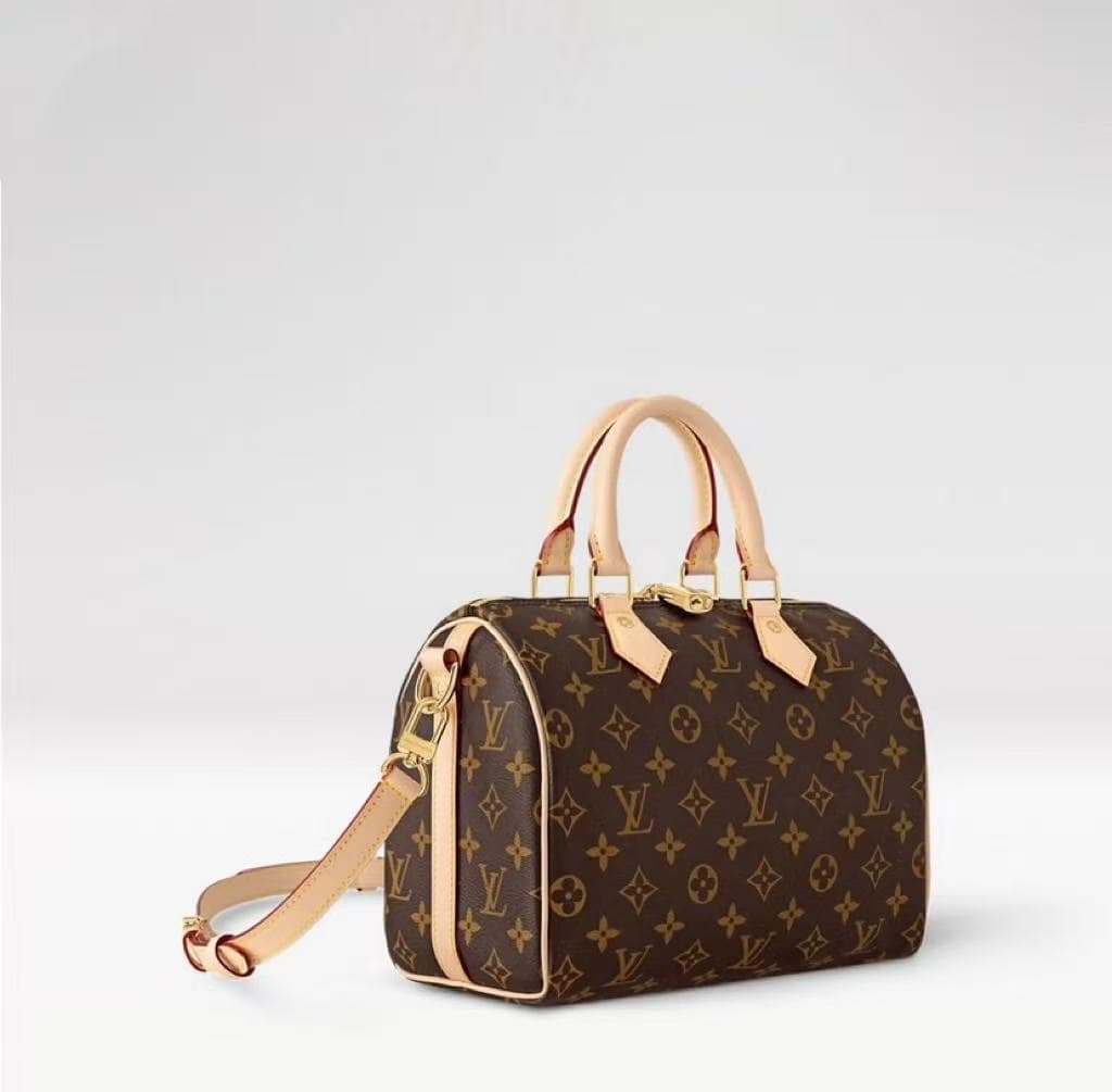 louis Vuitton Speedy Monogram Handbag | Premium Leather Shoulder Bag